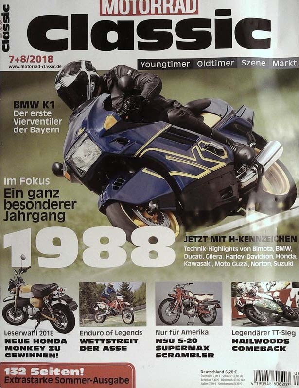 Motorrad Classic Magasin Tyskland 2005-04 Originaludgave