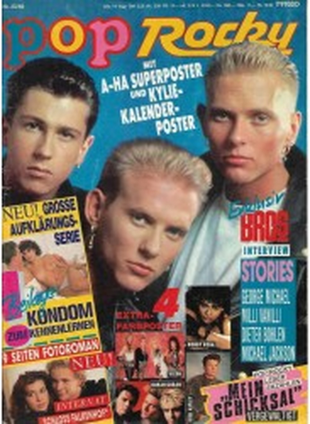 Pop Rocky Magazin Deutschland 1997-20 Bros George Michael Milli Vanilli Dieter Bohlen Michael Jackson