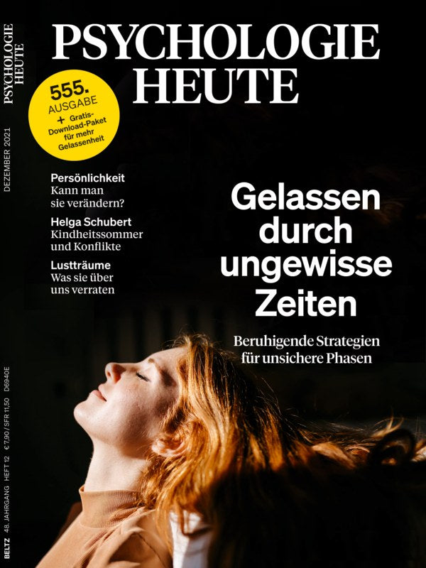 Psychologie Heute Magasin Tyskland 2021-12