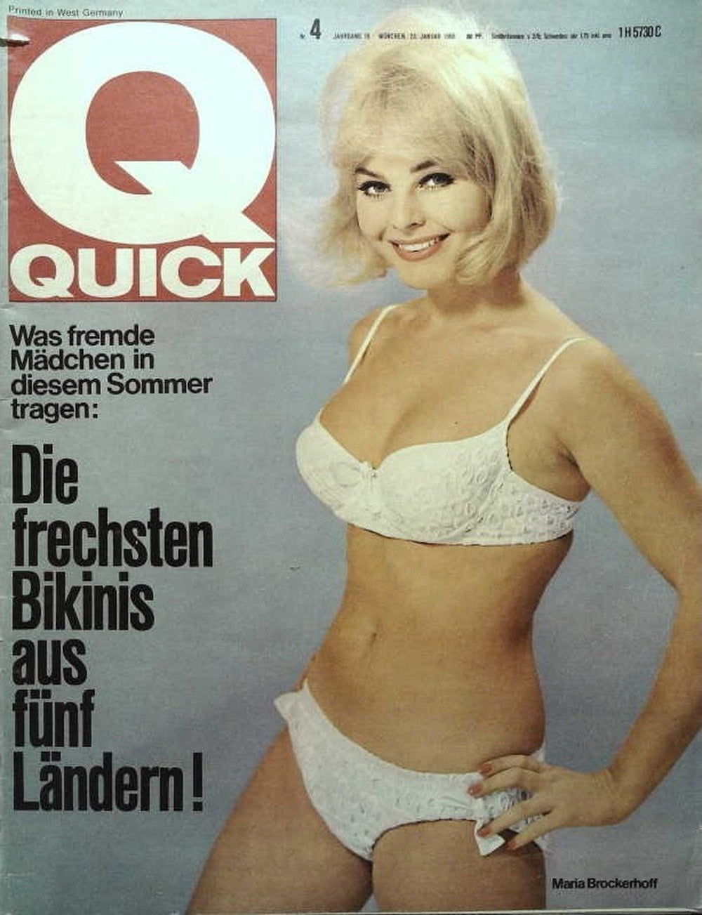 Quick Revista Alemania 1966-04 Edición original