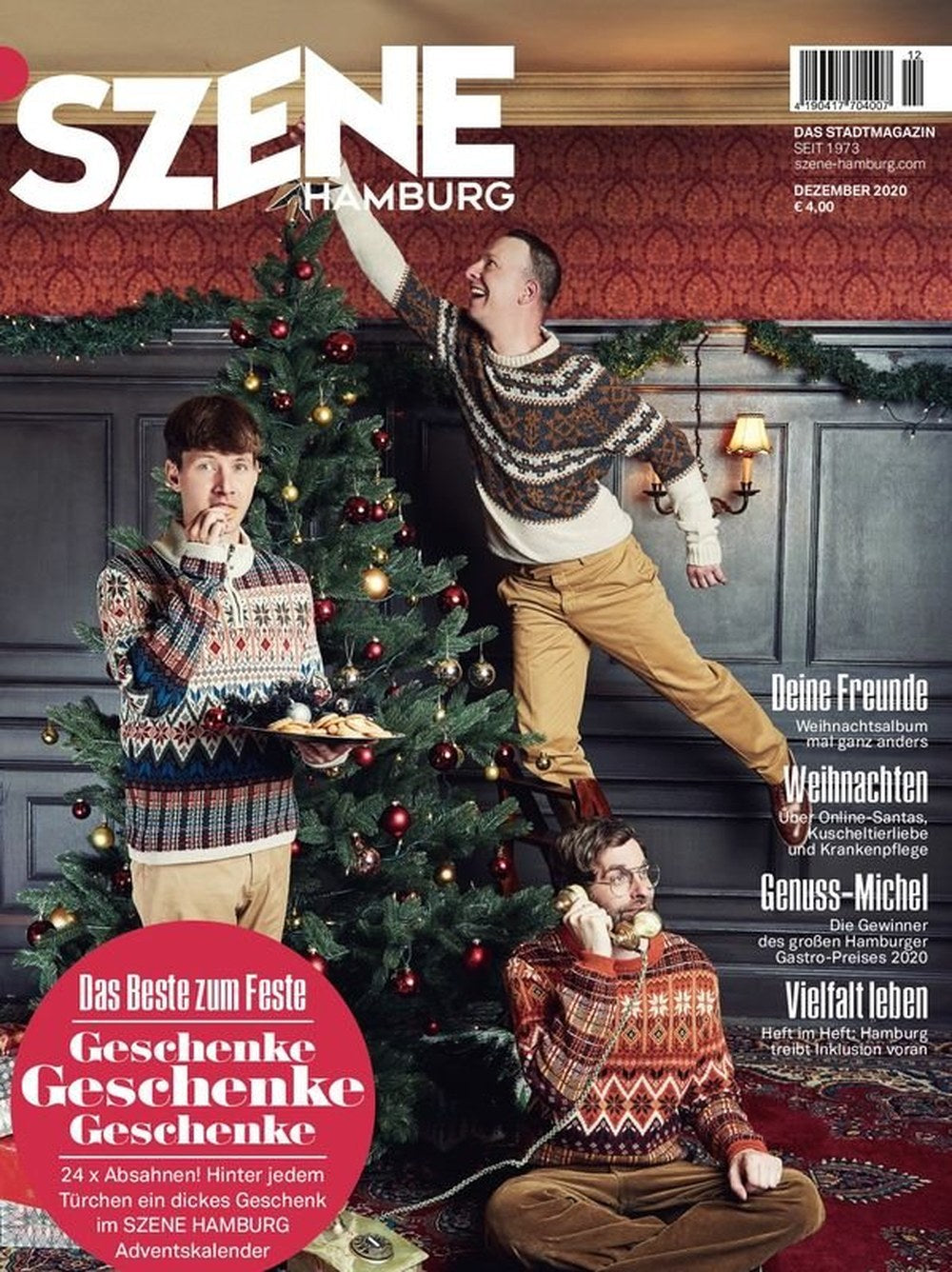 Hamburg Revista Alemanha 2020-12 – Deine Freunde – Edição original