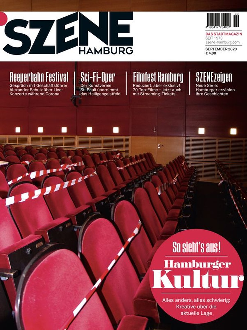 Hamburg Rivista Germania 2020-09 Edizione originale