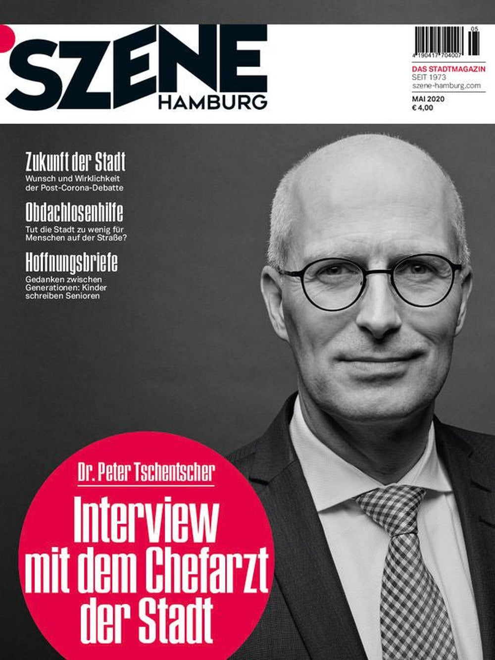 Hamburg Magasin Tyskland 2020-05 – Dr. Peter Tschentscher – Originalutgåva