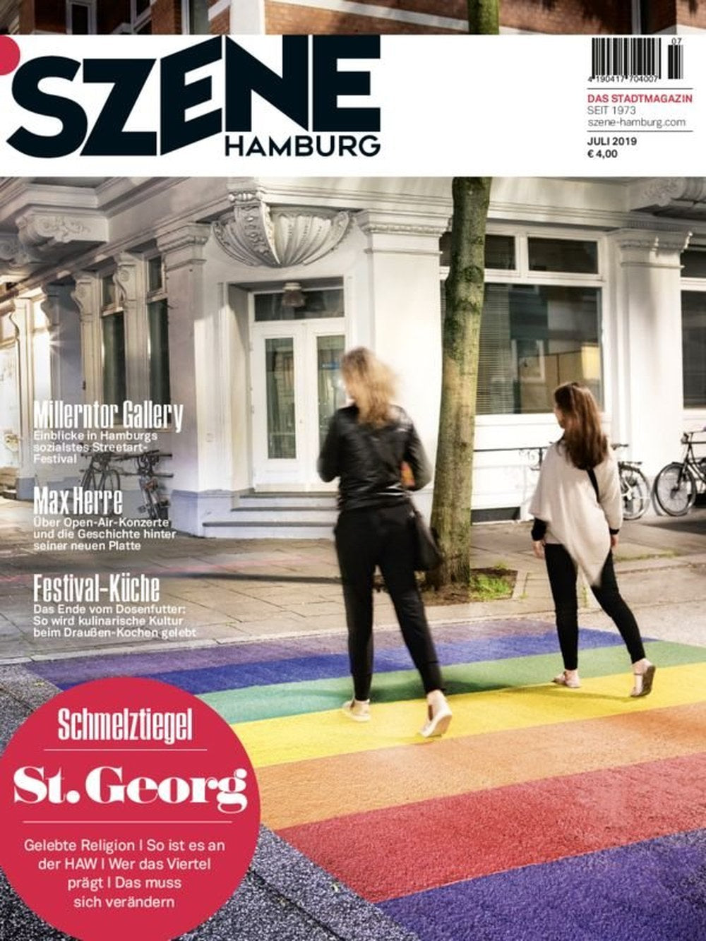 Hamburg Magasin Tyskland 2019-07 – Max Herre – Originalutgåva