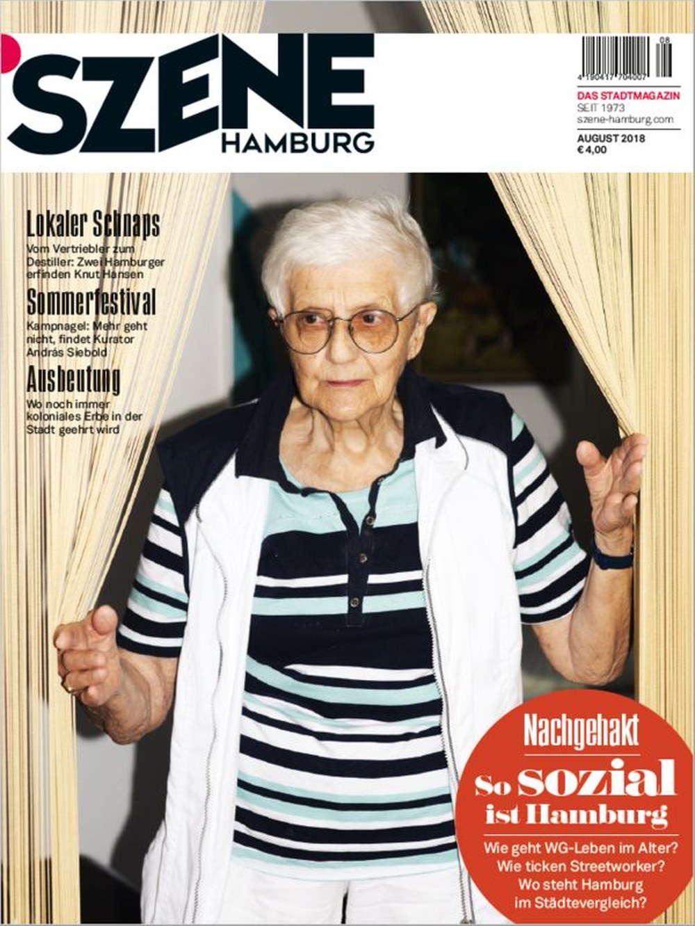 Hamburg Lehti Saksa 2018-08 Alkuperäinen painos