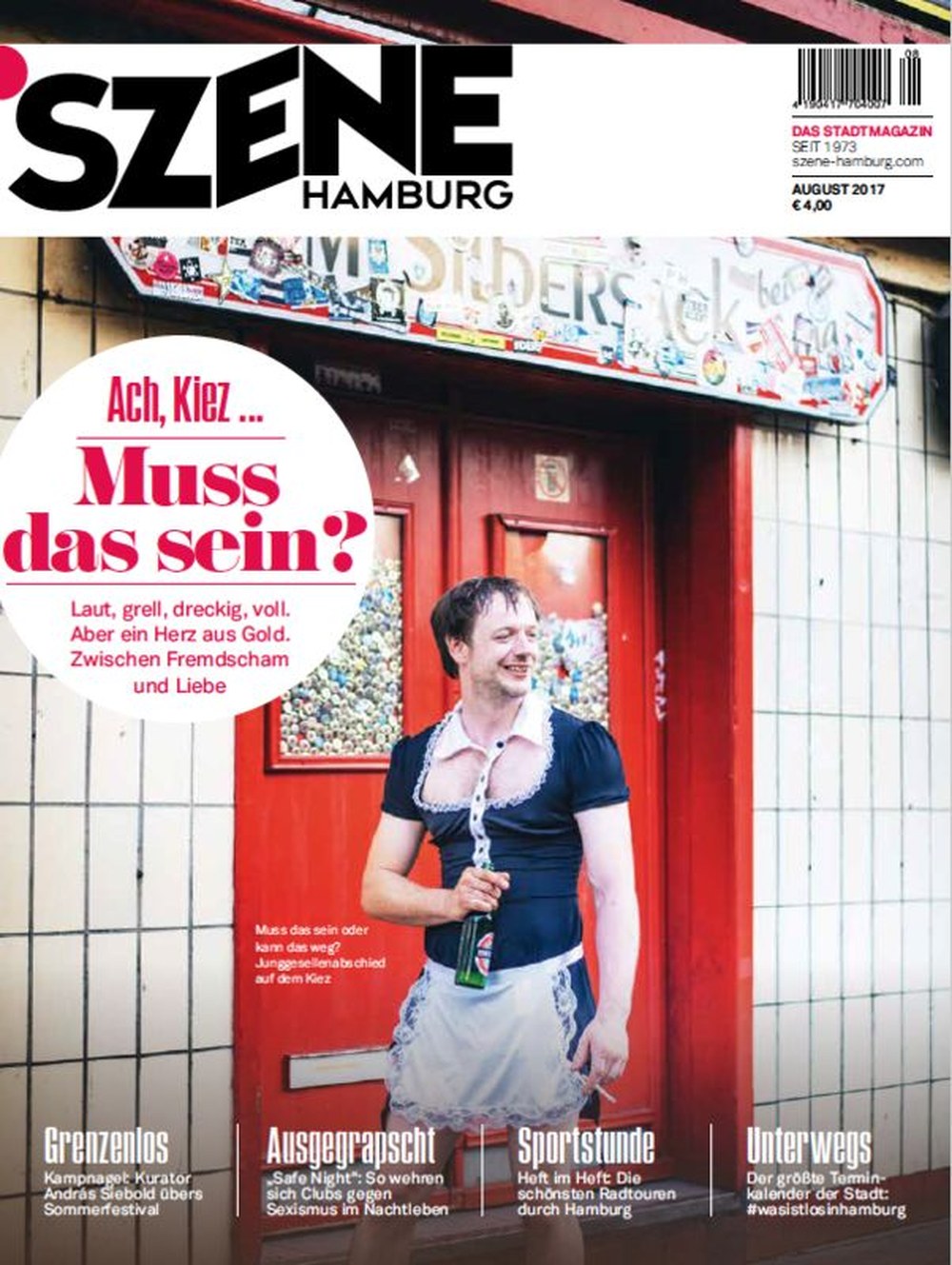 Hamburg Rivista Germania 2017-08 Edizione originale