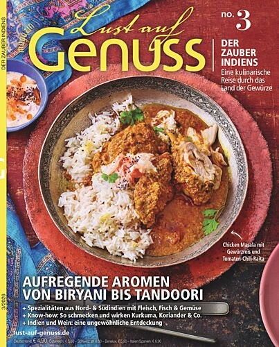 Lust Auf Genuss 2026-03 Indische Küche Gewürze Biryani