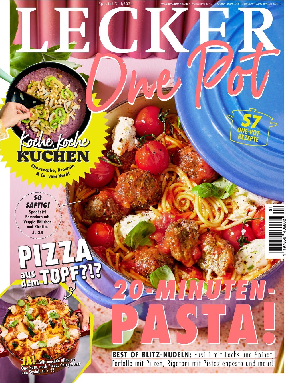 Lecker Magasin Tyskland 2024-01 Originaludgave