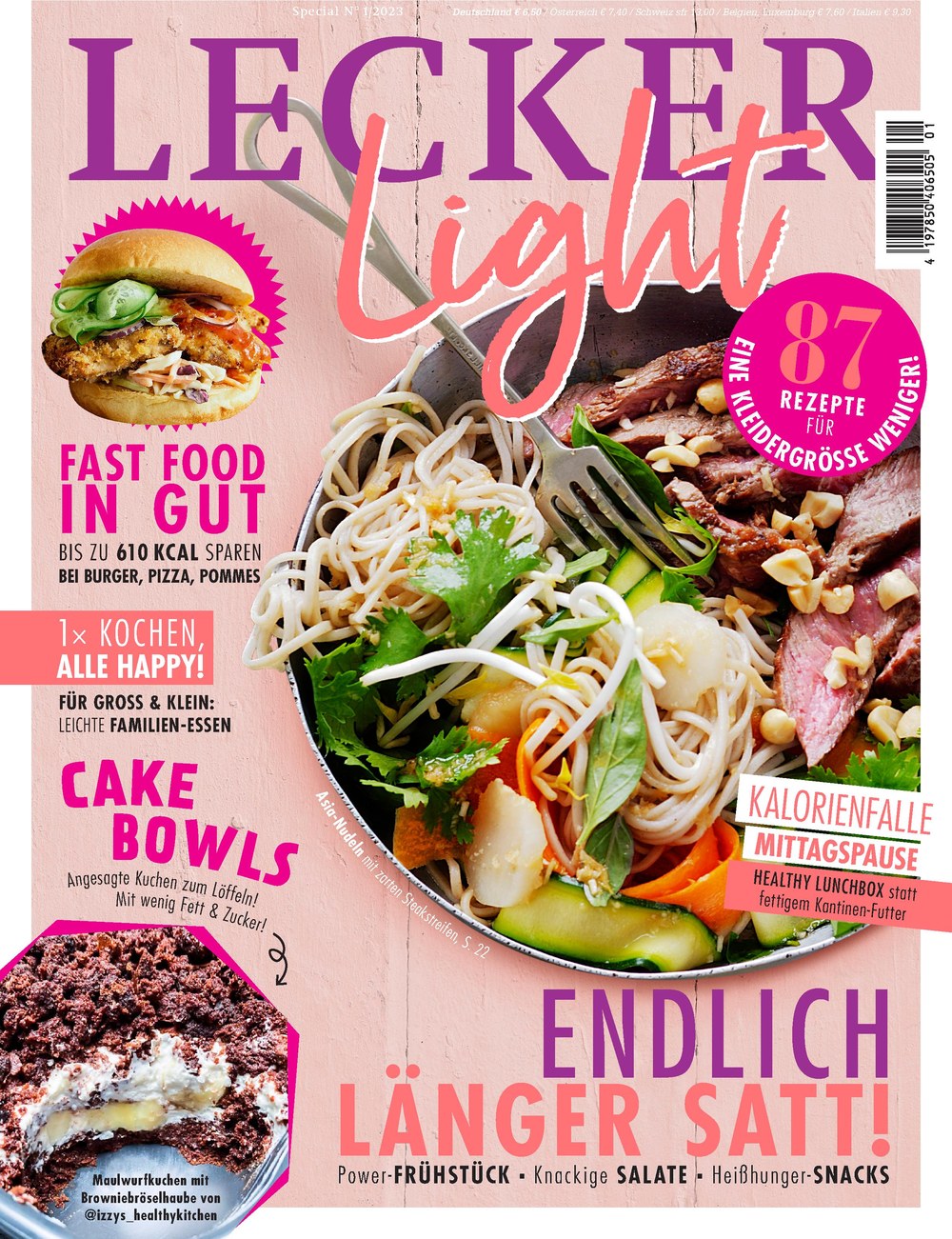 Lecker Magazine Allemagne 2023-01 Édition originale
