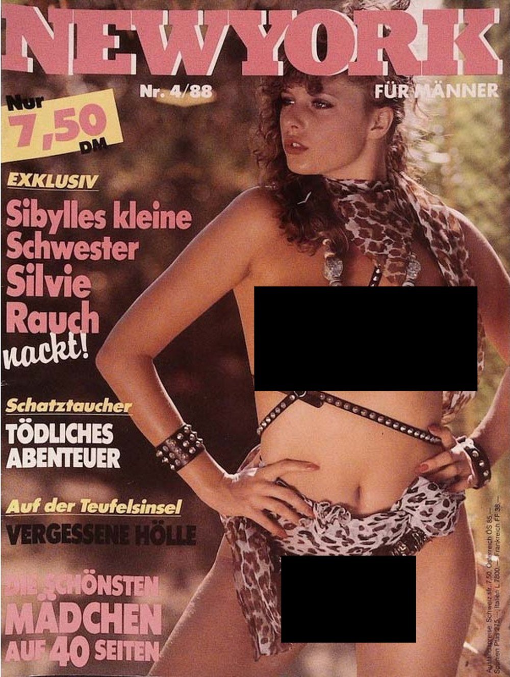 The New Yorker Magasin USA 1988-04 Originalutgåva