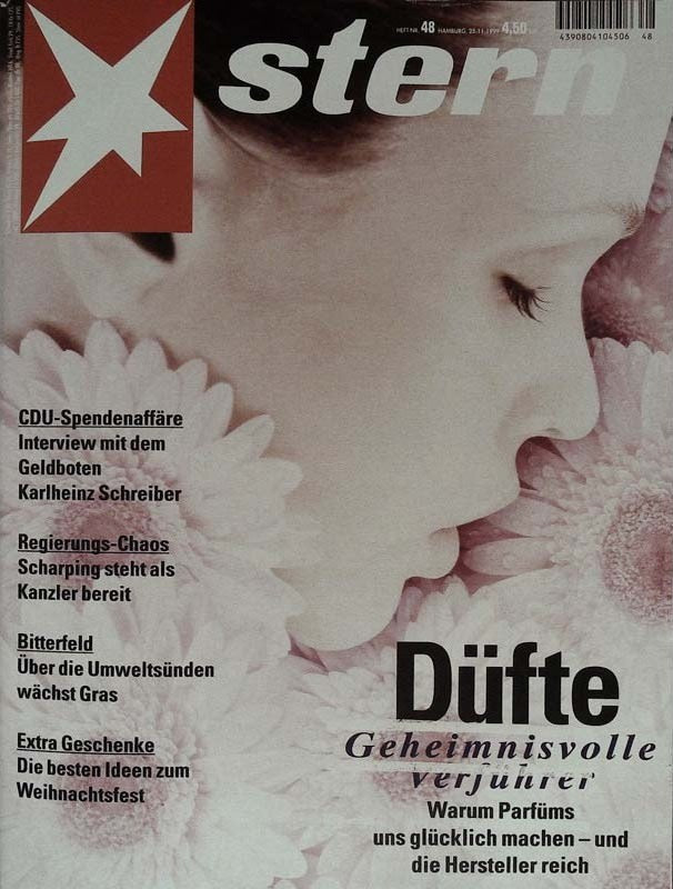 Stern Lehti Saksa 1999-23 – Karlheinz Schreiber Rudolf Scharping – Alkuperäinen painos