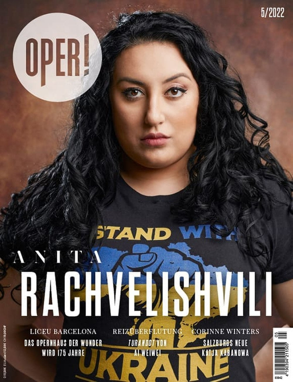 Oper Magasin Tyskland 2022-05 – Anita Rachvelishvili Corinne Winters Ai Weiwei – Originaludgave