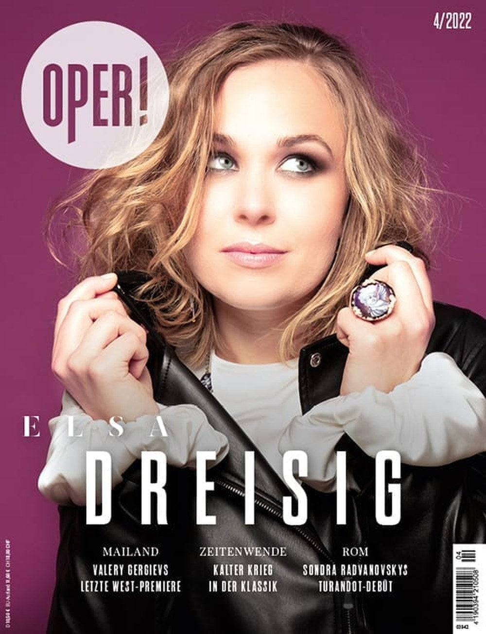 Oper Rivista Germania 2022-04 – Elsa Dreisig Valery Gergiev Sondra Radvanovsky – Edizione originale
