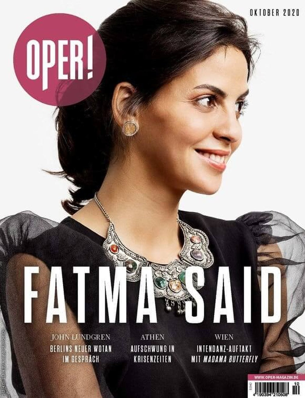 Oper Magazin Deutschland 2020-10 Fatma Said John Lundgren