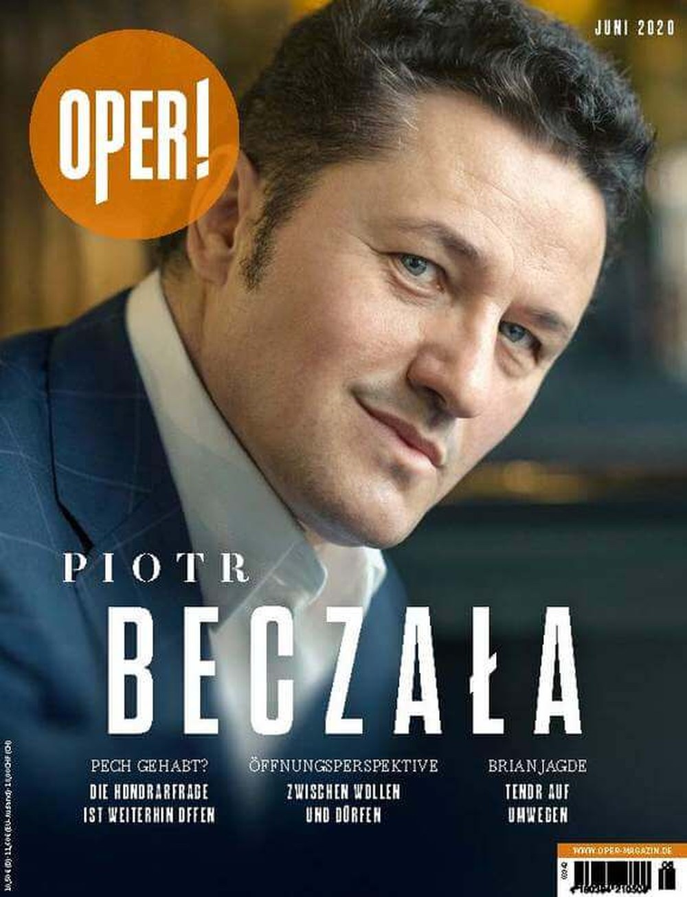 Oper Magazin Deutschland 2020-06 Piotr Beczała Brian Jagde
