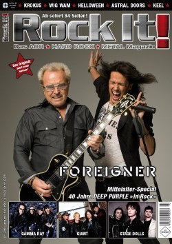 Rock It Magazin Deutschland 2010-02 Mark Formation Ritchie Blackmore Foreigner Deep Purple Giant