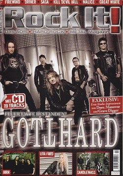 Rock It Tijdschrift Duitsland 2012-07 – Lita Ford Gotthard Jorn Candlemass Firewind – Originele uitgave