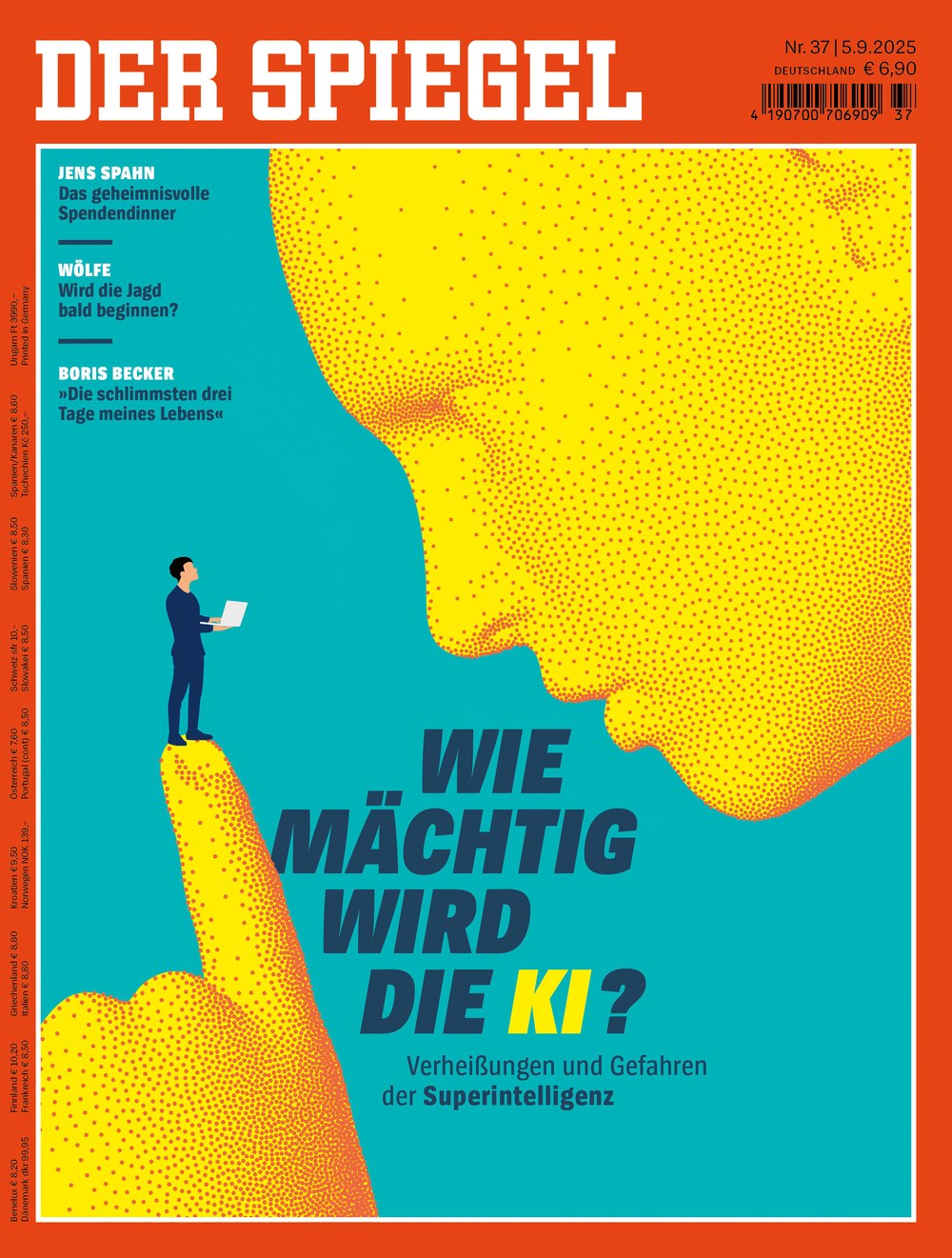Der Spiegel Magazin Deutschland 2025-37 Jens Spahn Boris Becker