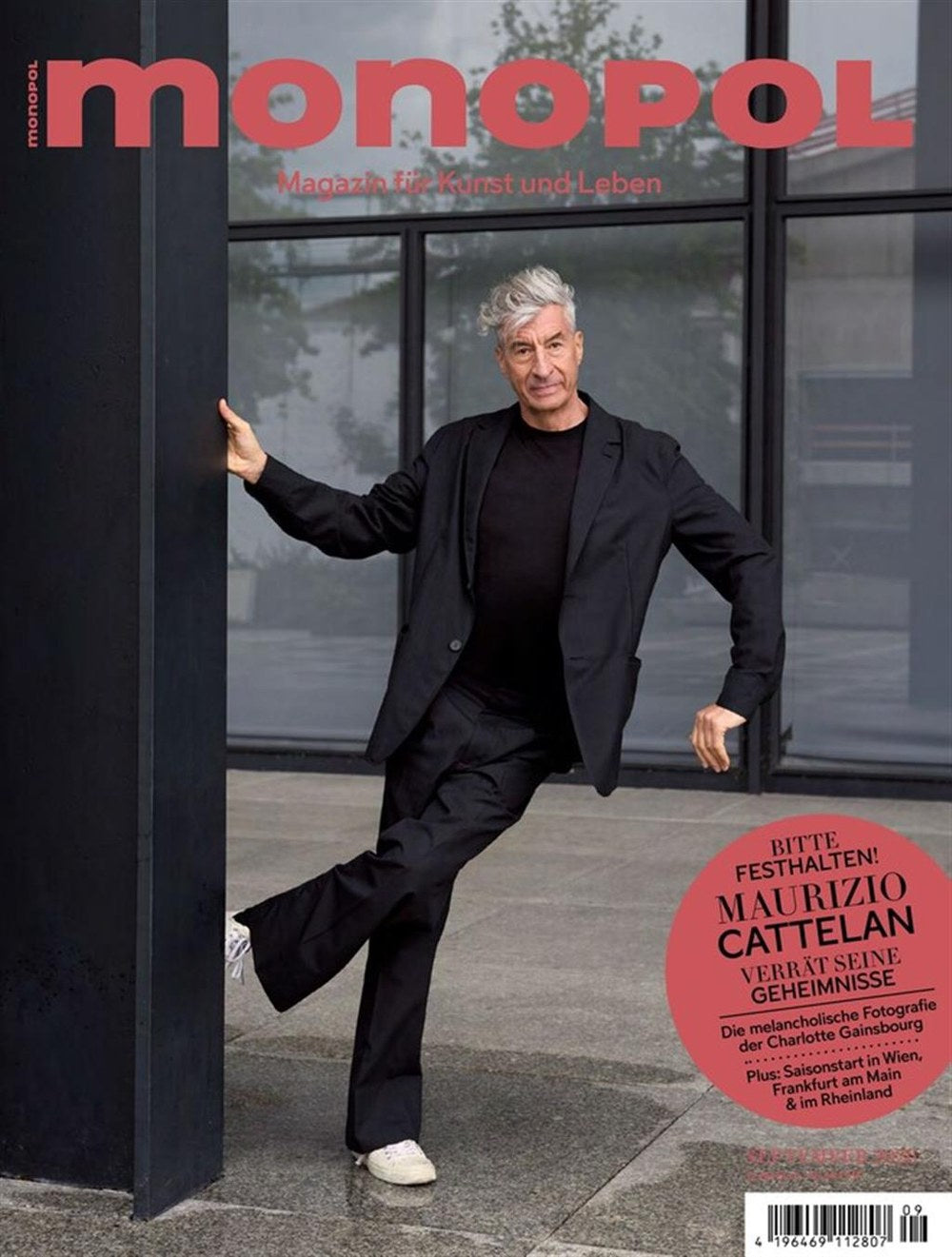 Monopol Magazin Deutschland 2026-09 Maurizio Cattelan Charlotte Gainsbourg