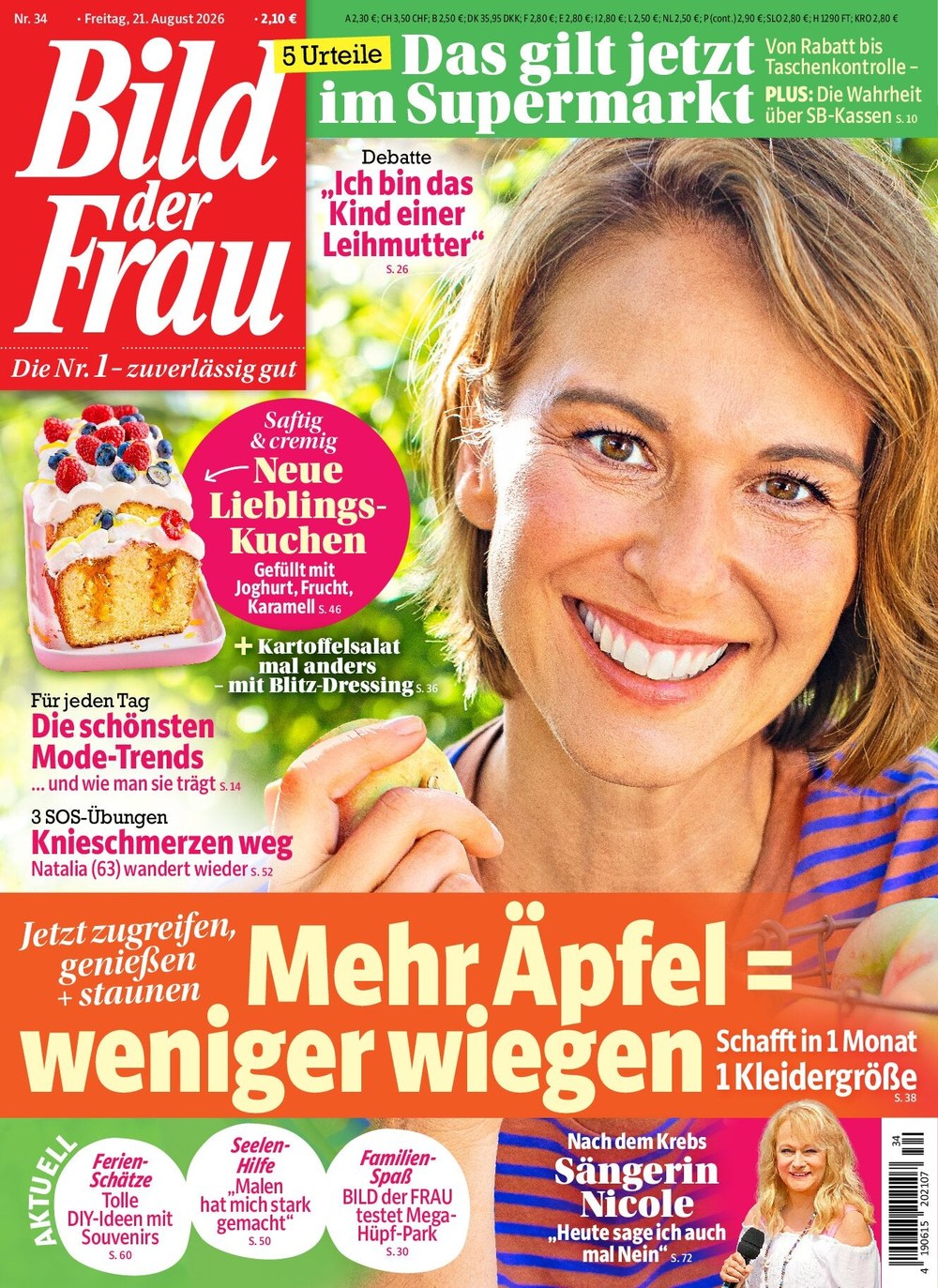 Bild Der Frau Lehti Saksa 2026-34 – Nicole – Alkuperäinen painos