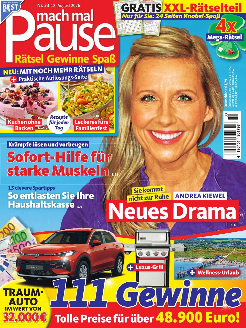 Mach Mal Pause 2026-33 – Andrea Kiewel – Alkuperäinen painos