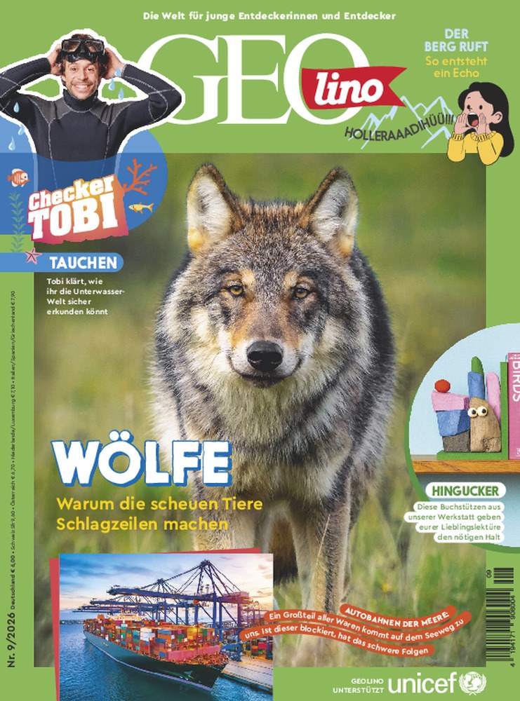 Geolino Magazin Deutschland 2026-09 Checker Tobi