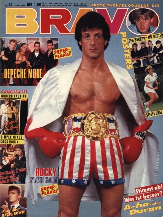 Bravo Magazin Deutschland 1986-14 Dolph Lundgren