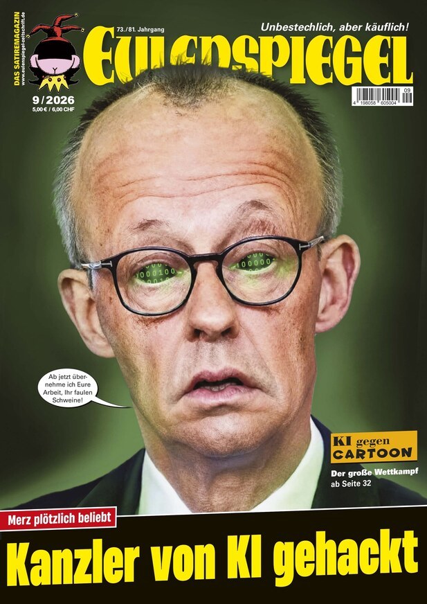 Eulenspiegel Magazin Deutschland 2026-09 Friedrich Merz