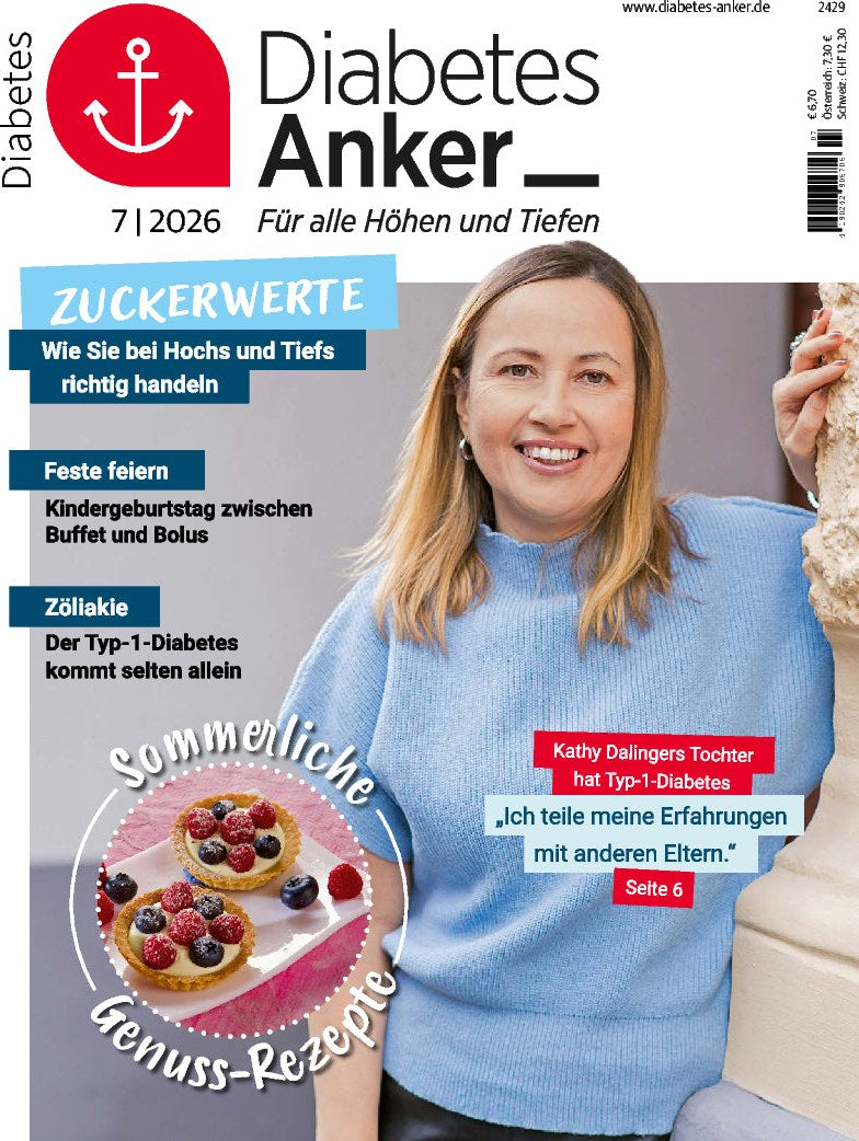 Diabetes Anker 2026-07 Kathy Dalinger Alkuperäinen painos