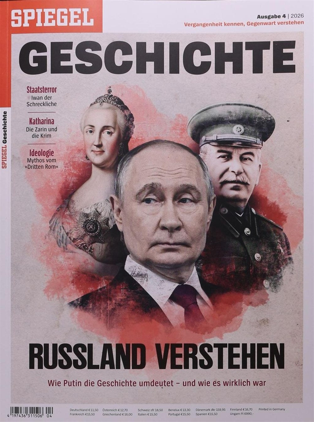 Spiegel Geschichte Magazin Deutschland 2026-04 Wladimir Putin Josef Stalin Katharina Die Große