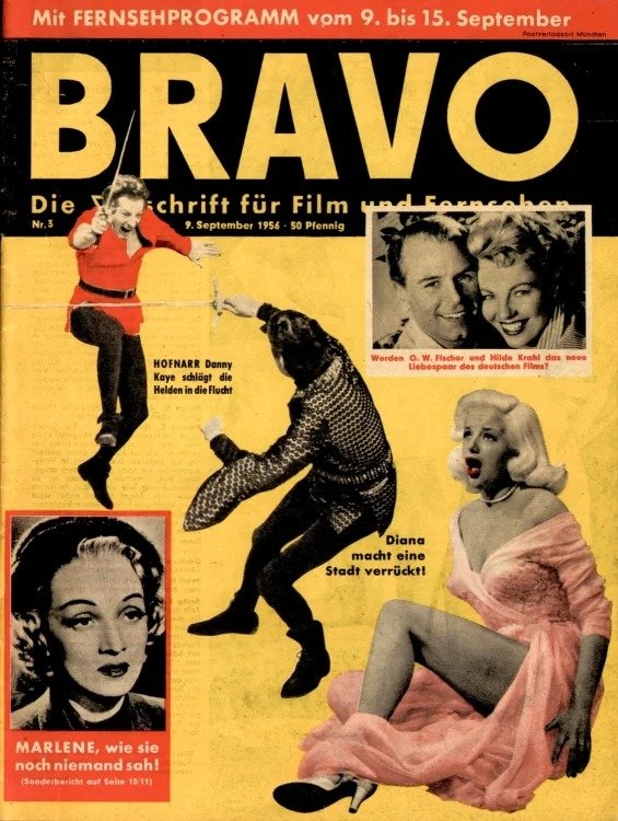 Bravo Lehti Saksa 1956-03 Alkuperäinen painos