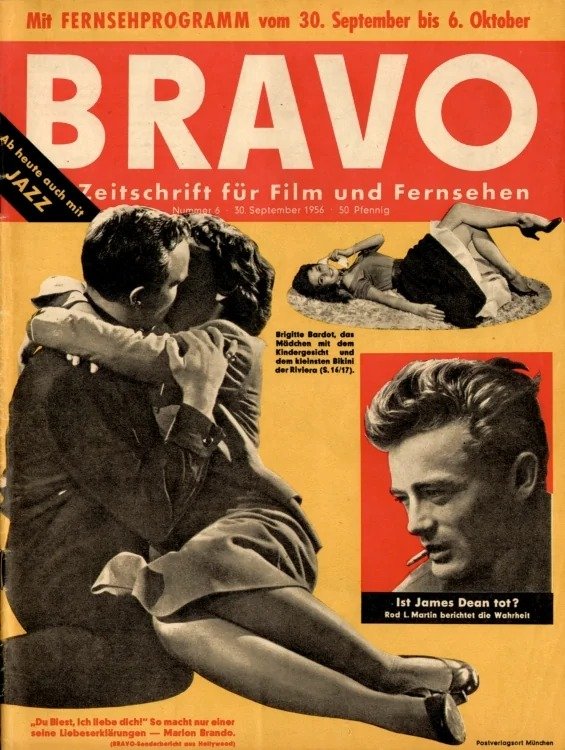 Bravo Lehti Saksa 1956-06 Alkuperäinen painos