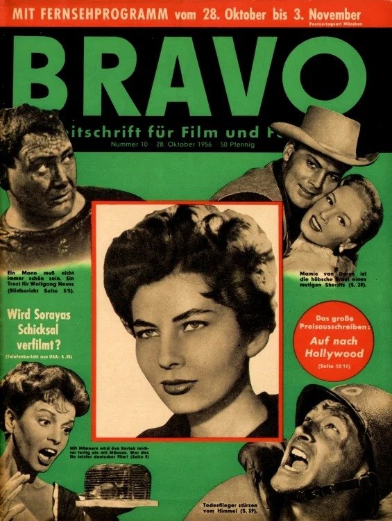 Bravo Lehti Saksa 1956-10 Alkuperäinen painos