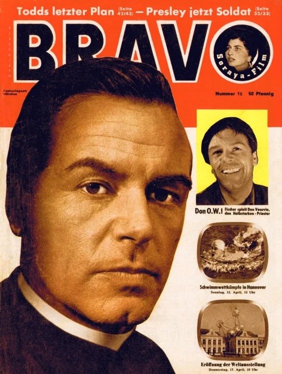 Bravo Lehti Saksa 1958-15 Alkuperäinen painos