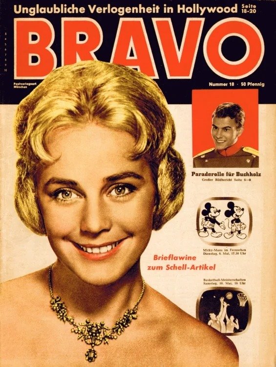 Bravo Lehti Saksa 1958-18 Alkuperäinen painos