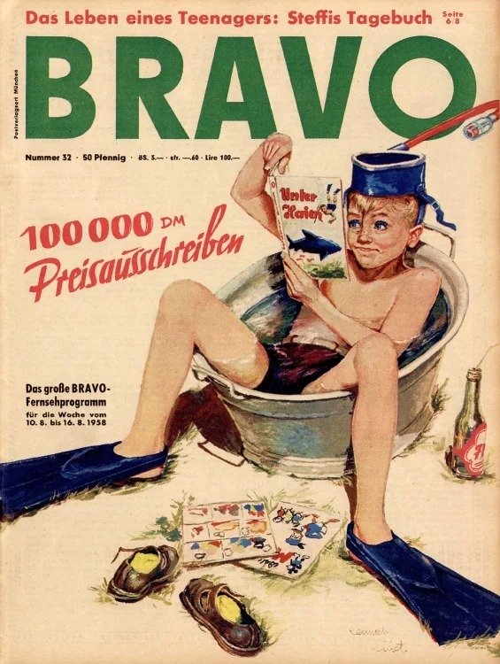 Bravo Magasin Tyskland 1958-32 Originaludgave