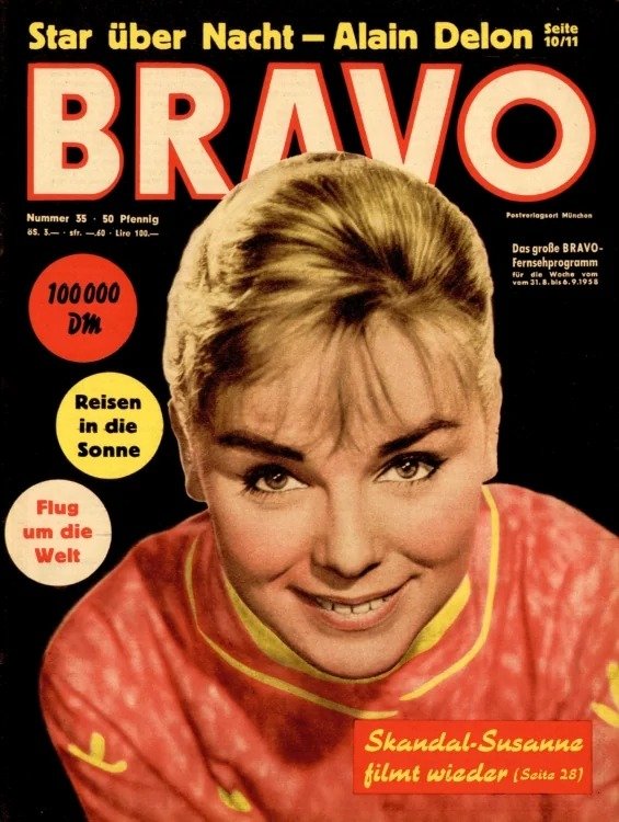 Bravo Magasin Tyskland 1958-35 Originaludgave