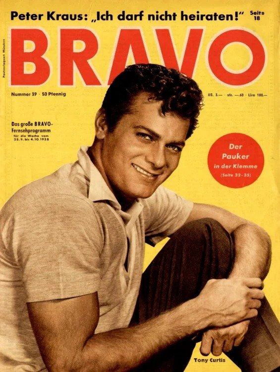 Bravo Lehti Saksa 1958-39 Alkuperäinen painos