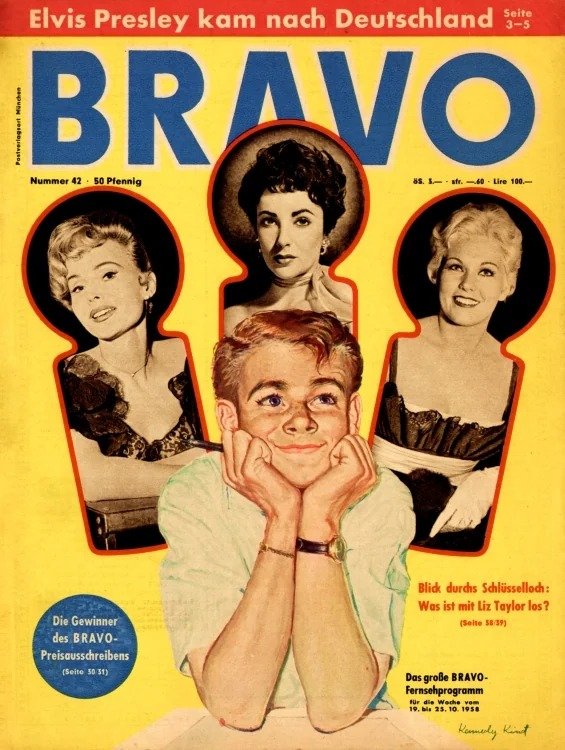 Bravo Magasin Tyskland 1958-42 Originaludgave