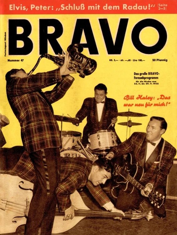 Bravo Lehti Saksa 1958-47 Alkuperäinen painos