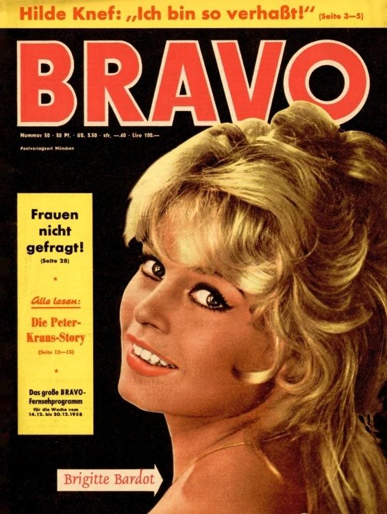 Bravo Magasin Tyskland 1958-50 Originaludgave