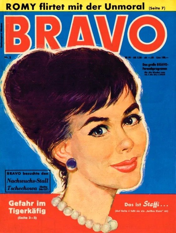 Bravo Magazine Germany 1959-03 Original Print Issue