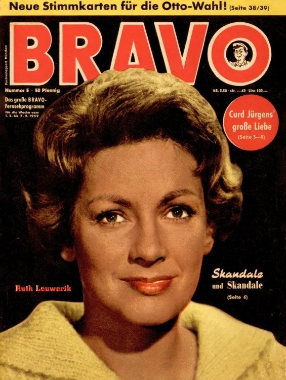 Bravo Revista Alemanha 1959-05 Edição original