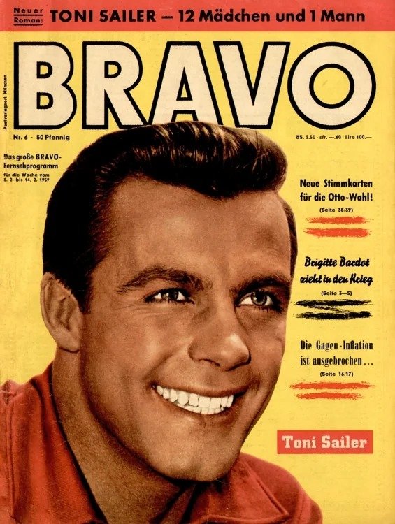 Bravo Lehti Saksa 1959-06 Alkuperäinen painos