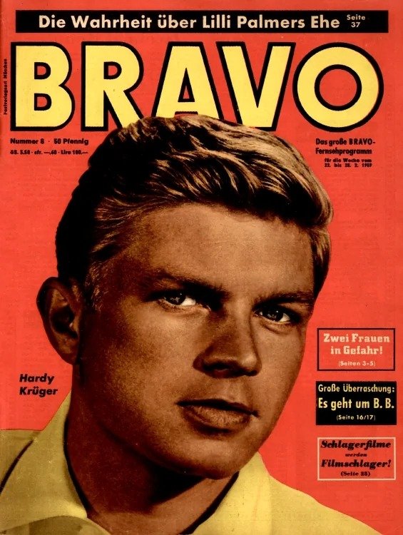 Bravo Lehti Saksa 1959-08 Alkuperäinen painos