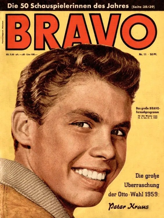 Bravo Lehti Saksa 1959-11 Alkuperäinen painos