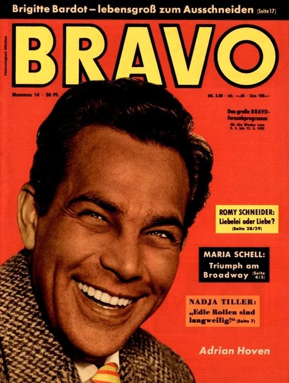 Bravo Lehti Saksa 1959-14 Alkuperäinen painos
