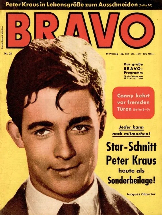 Bravo Magasin Tyskland 1959-28 Originaludgave