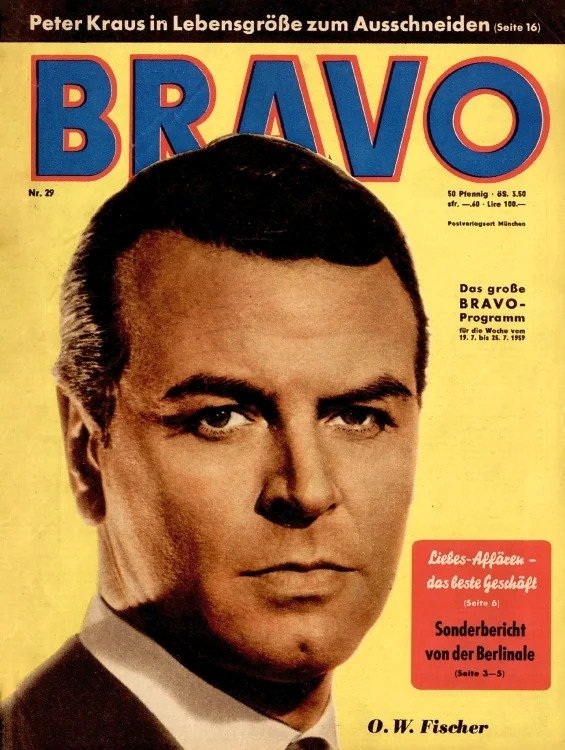 Bravo Lehti Saksa 1959-29 Alkuperäinen painos