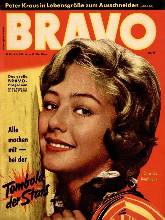 Bravo Lehti Saksa 1959-34 Alkuperäinen painos